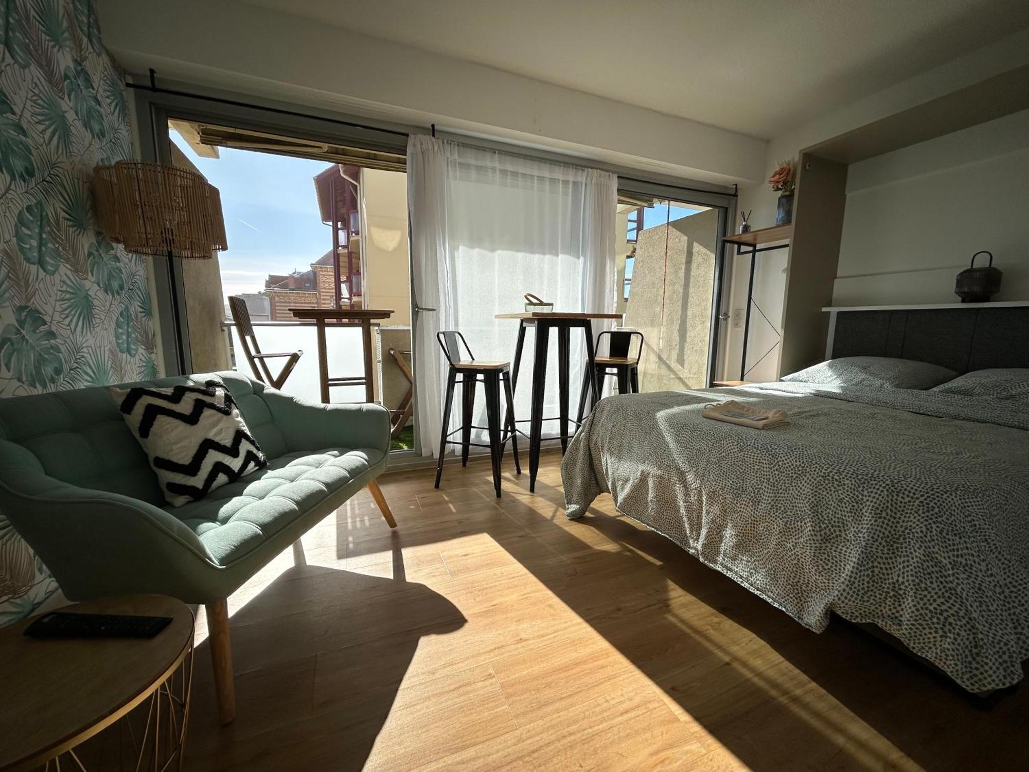Cosy Studio Avec Vue Sur L'Ocean Lacanau Exterior foto